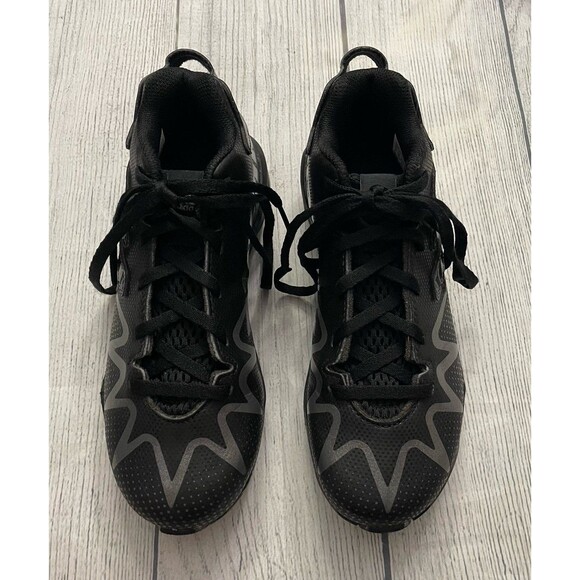 Black Adidas Freak Boy Football Cleats Shoes, Size Youth 1 - Picture 2 of 5